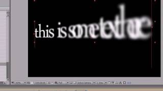 After Effects Tutorial   33   Waterfall Text Animation