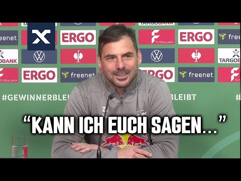 So lief der Trainerwechsel von RB Leipzig ab: "Geburstag war im Ar**h!" 😅😂 | DFB-Pokal