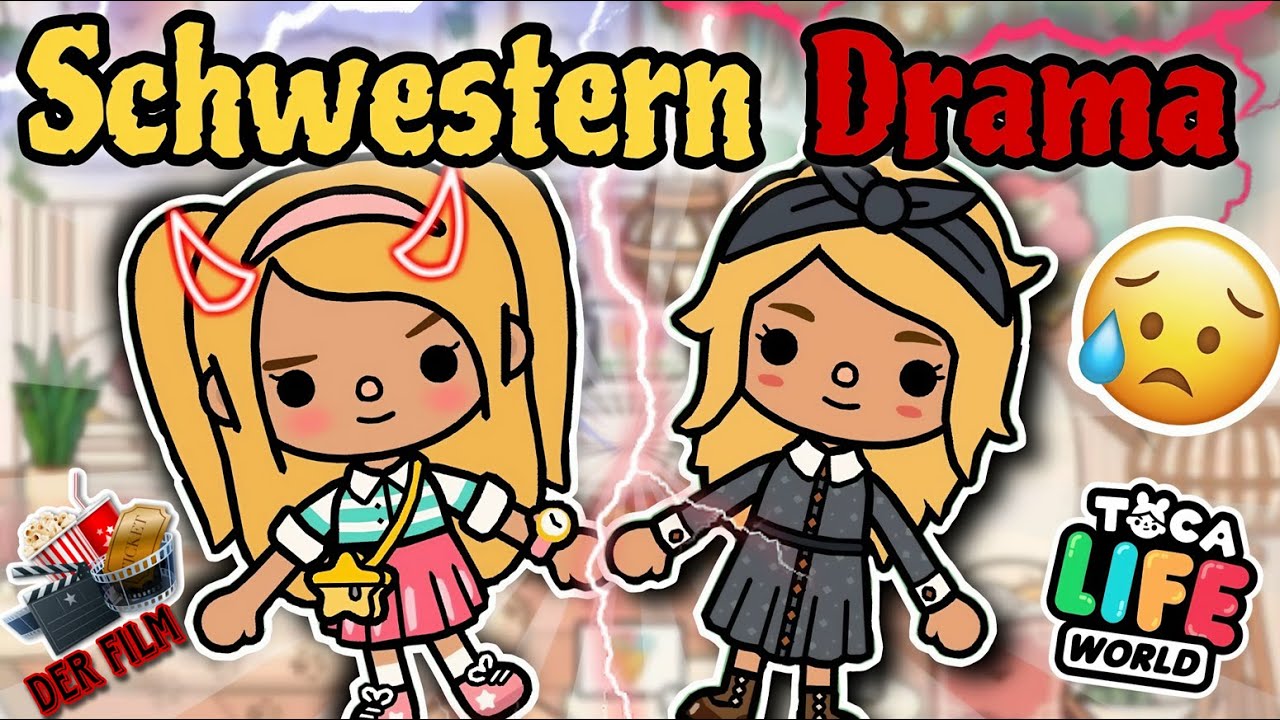 SCHWESTERN-DRAMA | HASS, TRÄNEN, STREIT und VERSÖHNUNG 😭💖 💕 🎥 | DER FILM | 🎥 TOCA BOCA STORY DEUTSCH