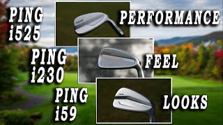 Ping 2023 i Irons Compare Matchup Review