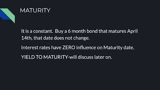 Bond Maturity Vs Duration | Bonds & Bond Funds