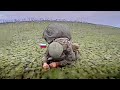 A Russian soldier (almost) got lucky against Ukrainian FPV drone.