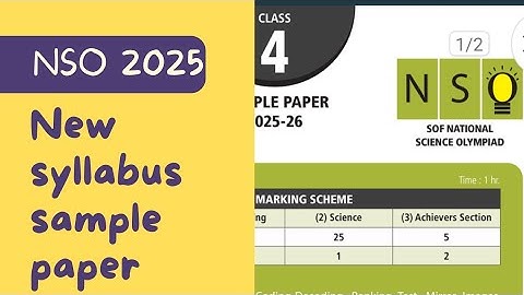 Science olympiad class 4 sample paper  2025/class 4 science olympiad sample paper 2025/class 4 nso