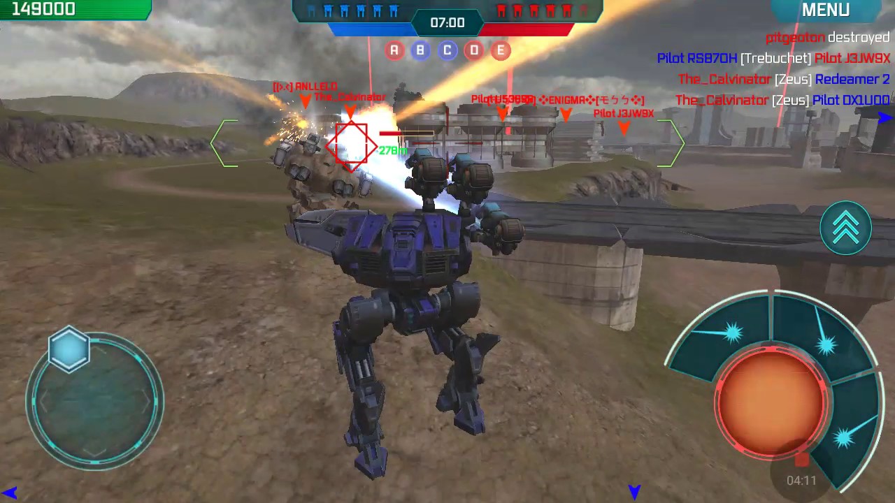 War Robots test server 5-7-2017