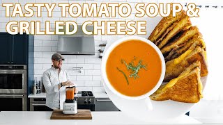 The Ultimate Grilled Cheese Sandwich and Tomato Soup Recipe