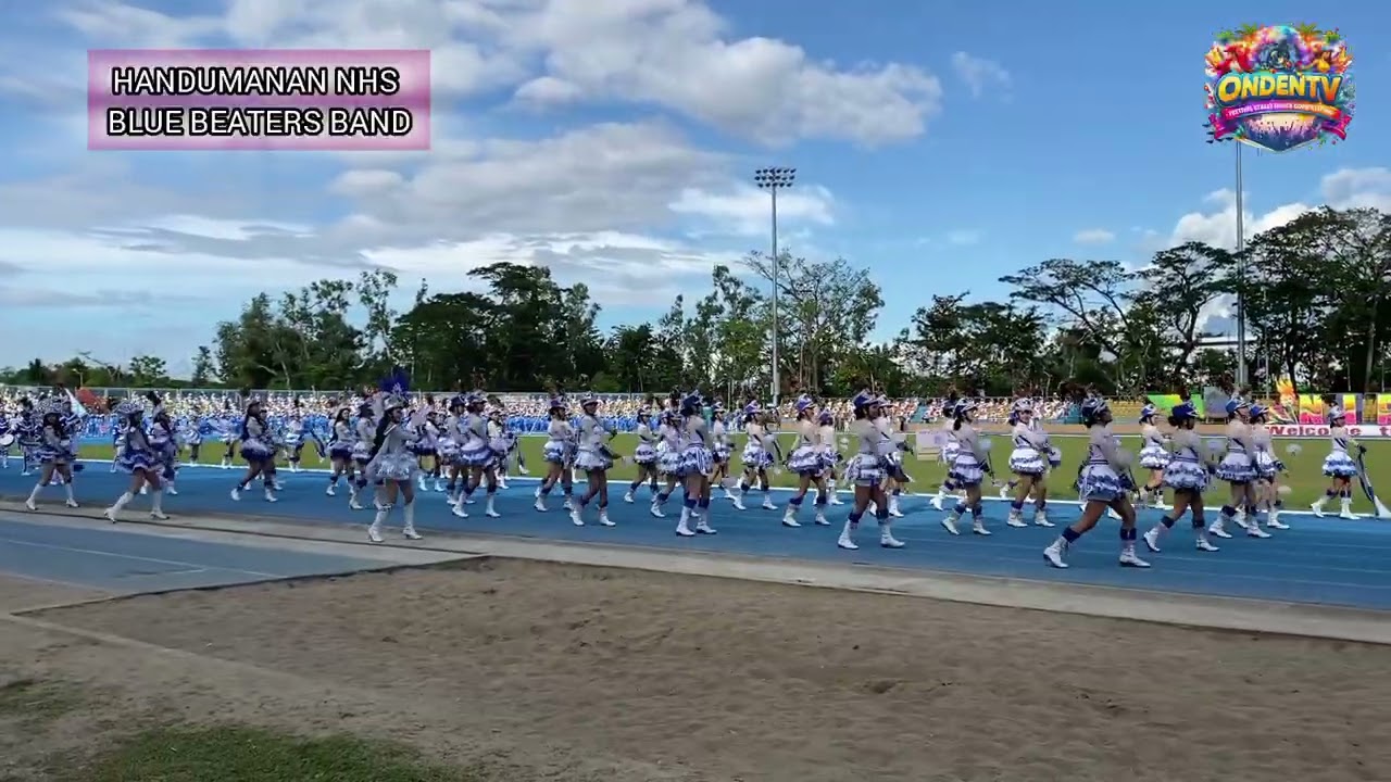 Handumanan NHS Blue BeatersBand NIRAAM 2026 Parade of Athletes Saludo NIR  Athletic Association Meet