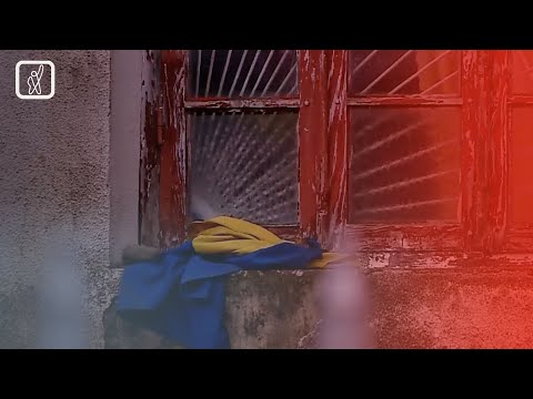 სოფელ ნაკიფუში უკრაინის დროშა დაწვეს