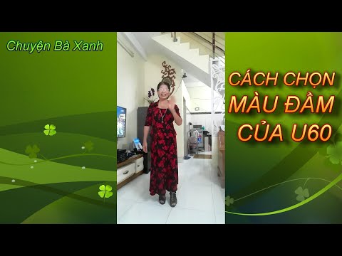 Thời trang người cao tuổi | Cách chọn màu váy cho U60 | quần áo cho phụ nữ 60 tuổi