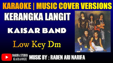 Karaoke Kerangka Langit Kaisar | nada rendah Dm