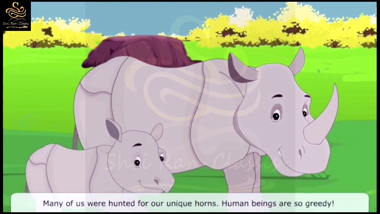 In Rhino Land | By Morvinandan Classes