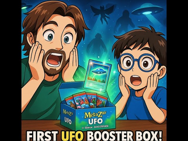 MetaZoo UFO 1st Edition Booster Box Opening Crazy Pulls & Fun