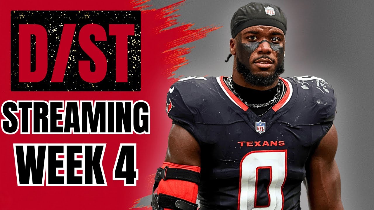 Week 4 Fantasy Football Defensive Matchups (5 Best D/ST To Stream Week 4)