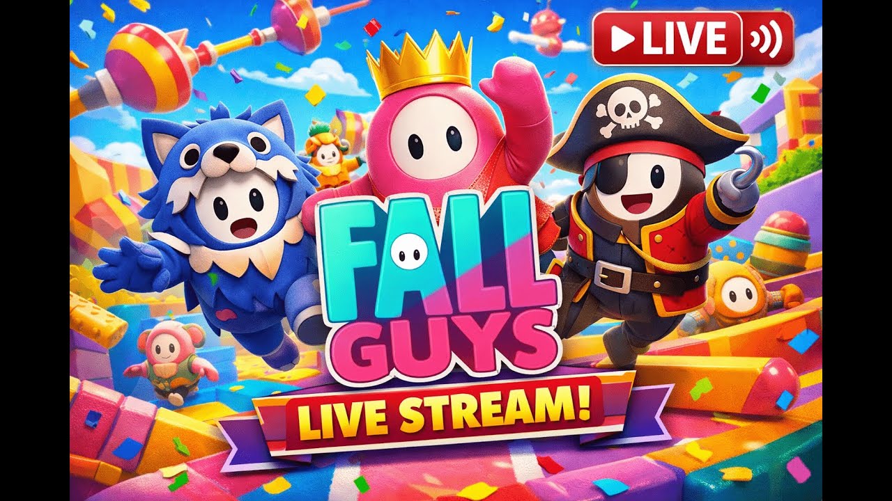 Main game santai fun dl guy....FALL GUYS