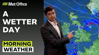 24/10/23 – It's so wet – Morning Weather Forecast UK – Met Office Weather