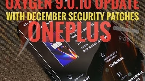 oneplus 6t update oxygen 9.0.10