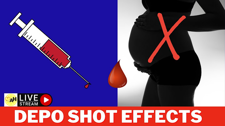 Can you get pregnant on the depo shot while bleeding