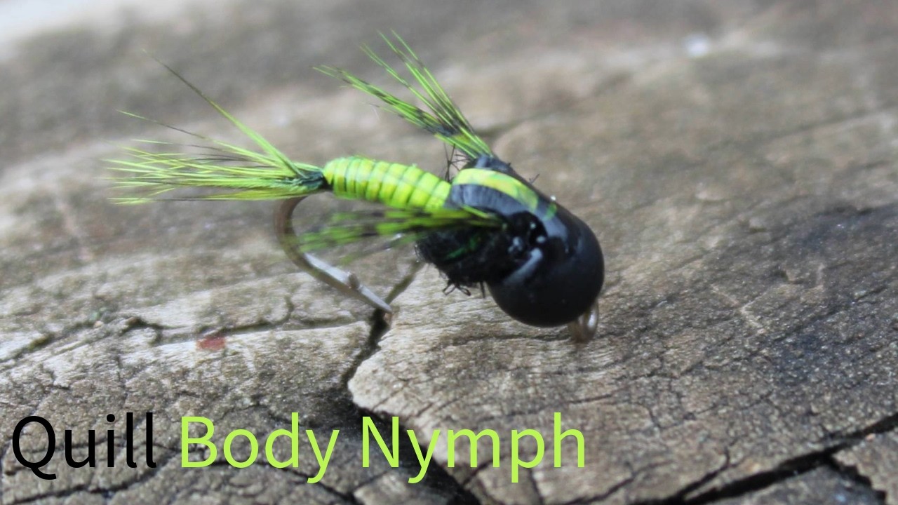 Irresistible! Tying A Green Caddis Nymph - YouTube