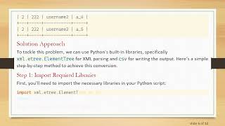 Converting Complicated XML to CSV Made Easy