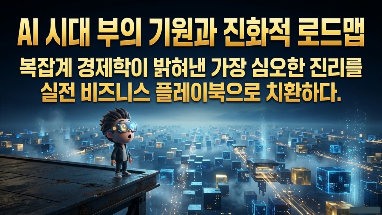 AI 시대, 돈이 아닌 '이것'을 모아야 부자가 됩니다 (부의 기원과 진화 경제학) | AI 시대 생존을 위한 5단계 비즈니스 진화 법칙
