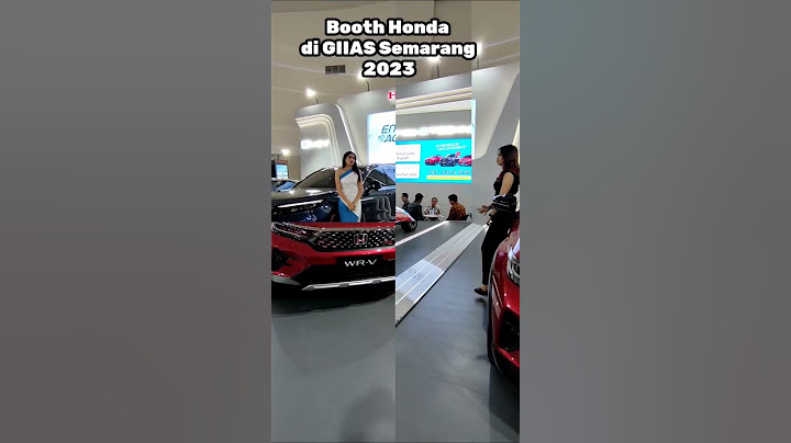 Booth Honda di GIIAs Semarang #honda #giias #giiassemarang