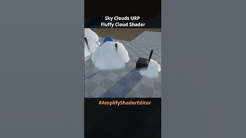 Sky Clouds URP - Fluffy Cloud Shader 🔥 Powered by #AmplifyShaderEditor for #unity3d at 50% OFF!
