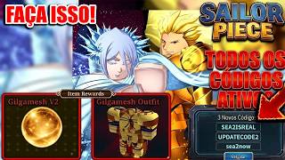FAÇA ISSO ANTES DO NOVO UPDATE DO SAILOR PIECE! TODOS CÓDIGOS ATIVOS NO PEÇA DE MARINHEIRO - ROBLOX