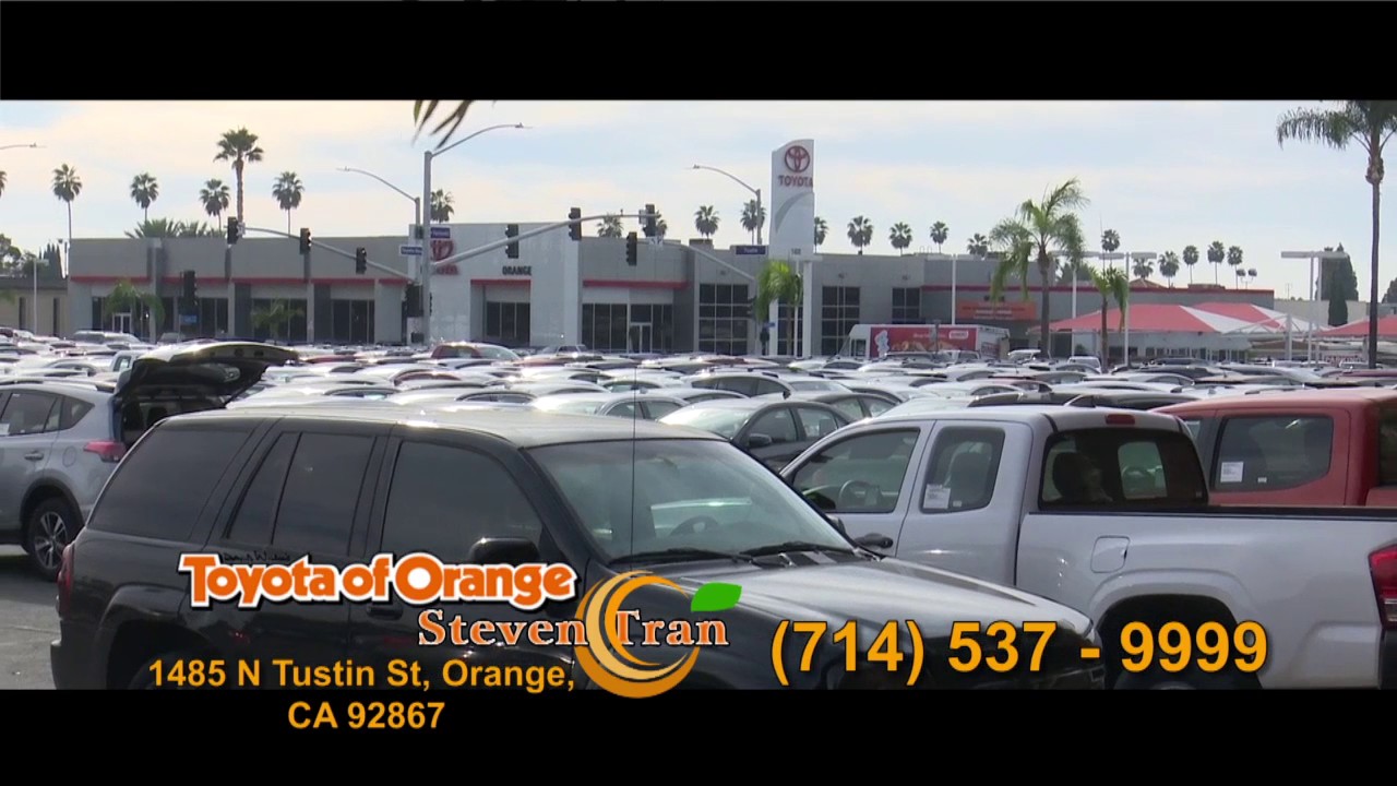 Toyota Of Orange Steven Tranpromo Apr 2017 YouTube