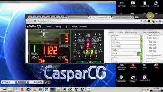 Scoreboard OCR - CasparCG with Template Demo