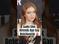 Stranger Things Star Sadie Sink Defends Age Gap Relationship #shorts #sadiesink #strangerthings