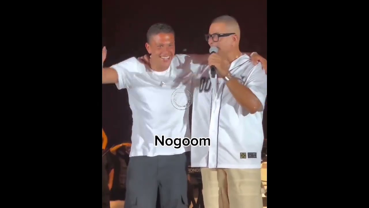 عبد الله ابن عمرو دياب يرفض الغناء مع والده على المسرح و الهضبة يغنى مليش بديل لأول مرة لايف