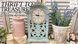 Thrift to Treasure Home Decor Makeovers using IOD & Redesign | Using Milk Paint | French Country