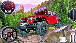 Offroad Jeep Driving Simulator - Luxury SUV 4x4 Prado Stunts - Android GamePlay 2024