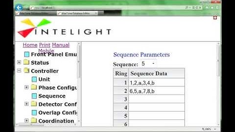 Intelight 103 Sequence Logic