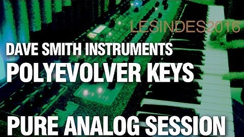 DSI POLY EVOLVER KEYBOARD // ANALOG SOUND SESSION // PolyEvolver