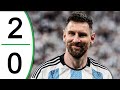 Messi Magic Goal - Argentina vs Australia 2-0 Extended Highlights & Goals - Friendly 2023 image