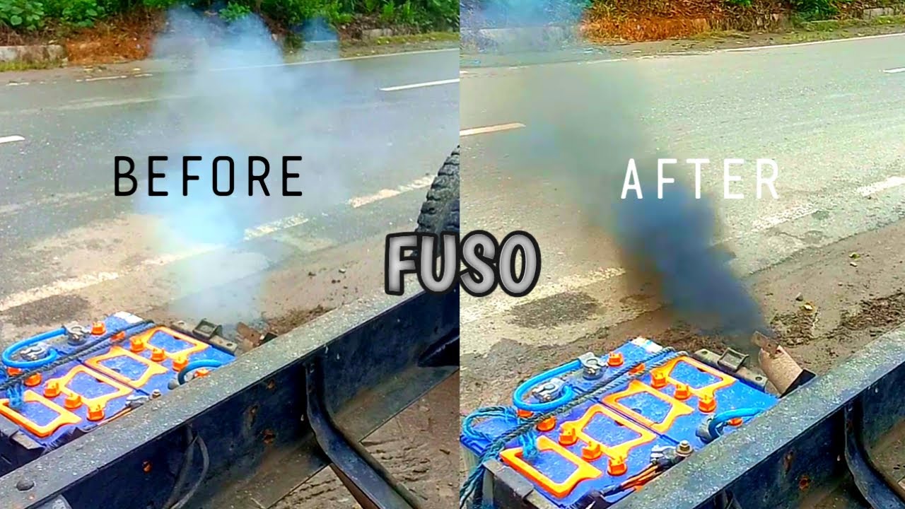 Cara Menghilangkan Asap Putih Pada Mobil Diesel || Untuk Mesin Dutro Dyna Canter Juga Fuso - Youtube