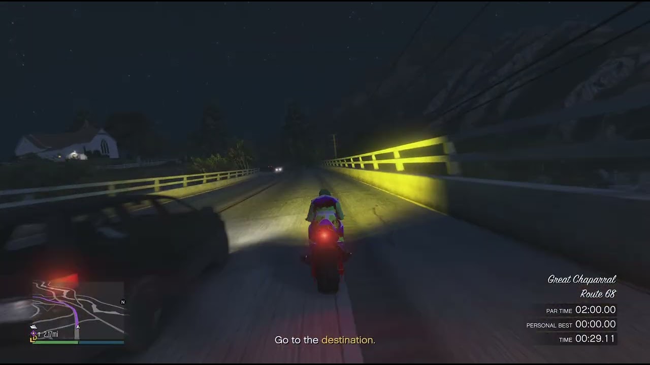 Grand Theft Auto V Stab City Time Trial