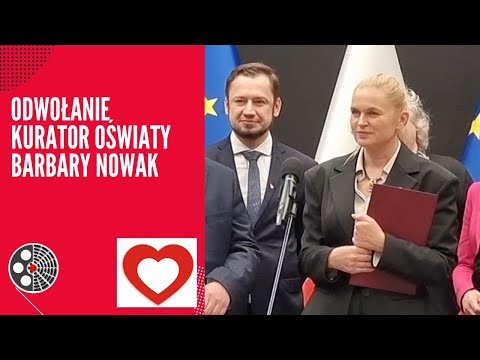 Barbara Nowacka: Konferencja prasowa ws odwołania kurator Barbary Nowak
