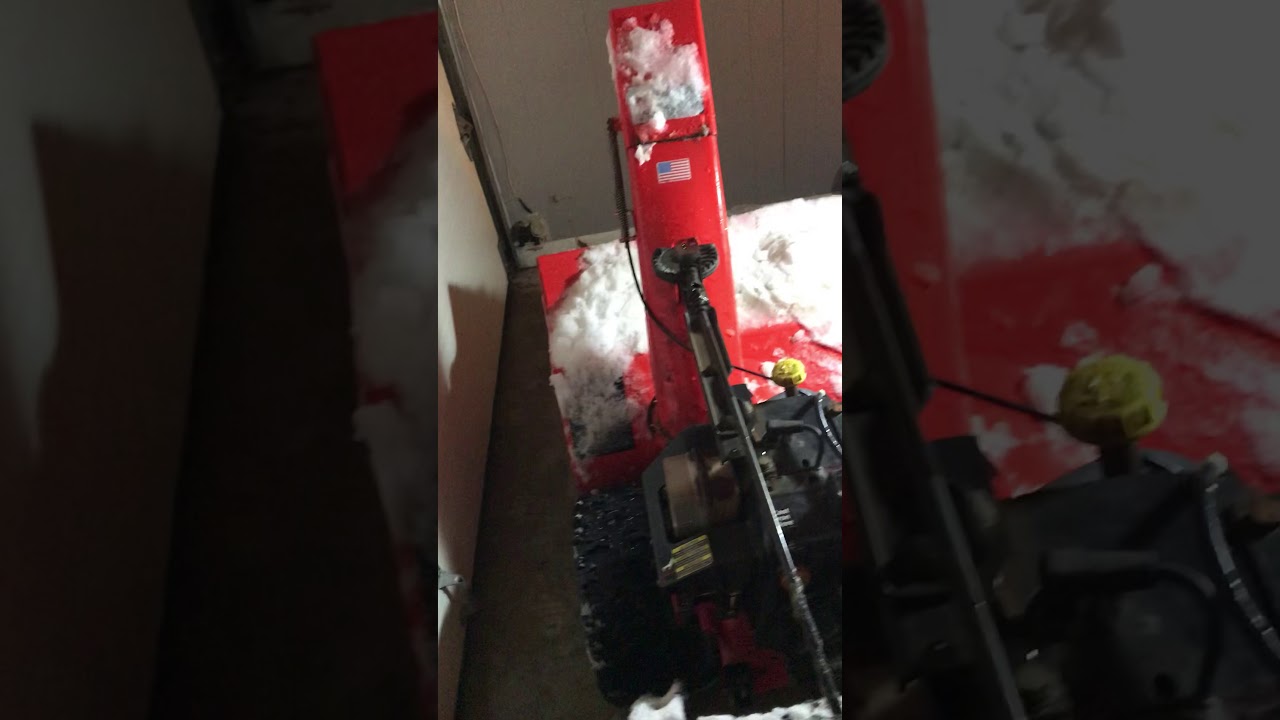 Ariens 1028 chute issues YouTube