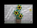 como fazer peso de porta ou decoração girassol(how to make a door weight or sunflower decoration)