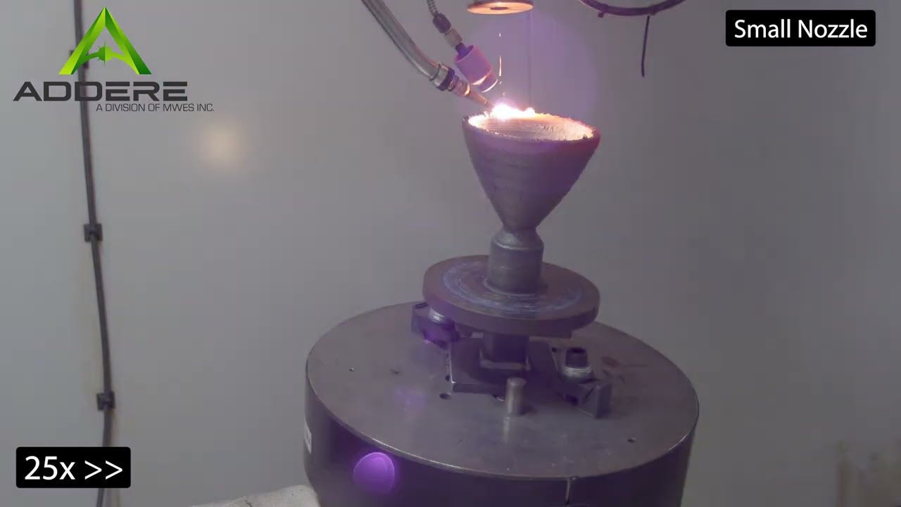 3D Print Small Stainless Steel Rocket Nozzles with ADDere