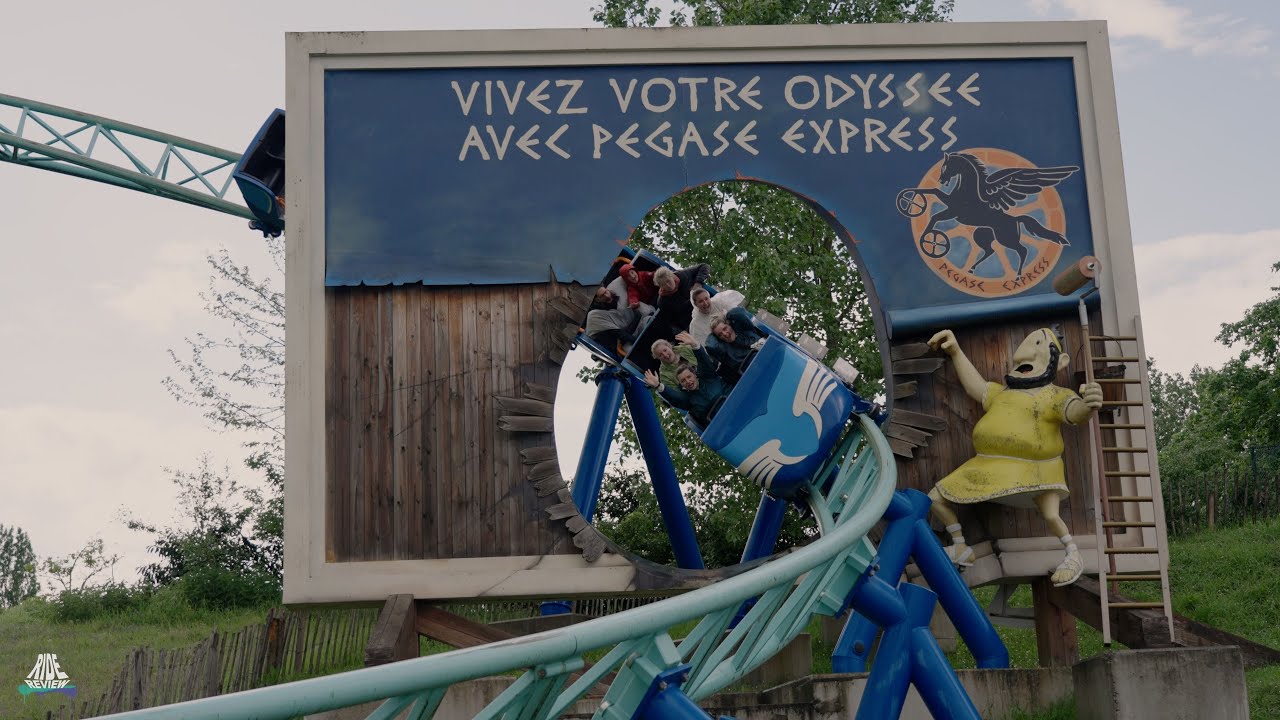 Pégase Express - POV - Parc Astérix - Gerstlauer - Tire Propelled Launch Family Coaster