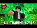*DIMENSION 2* ALL TRAINING AREAS IN ANIME FIGHTING SIMULATOR ENDLESS
