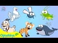 El sonido de los animales 2  cancin infantil  aprende los animales  animacin para nios