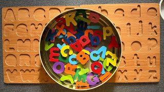 Learn ABC Alphabet using Puzzle Game | Help Me Find The Alphabets | Preschool Learning #alphabet screenshot 1