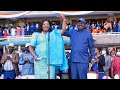 CHEERS AS IDA ODINGA SPEAKS AT RAILA ODINGA