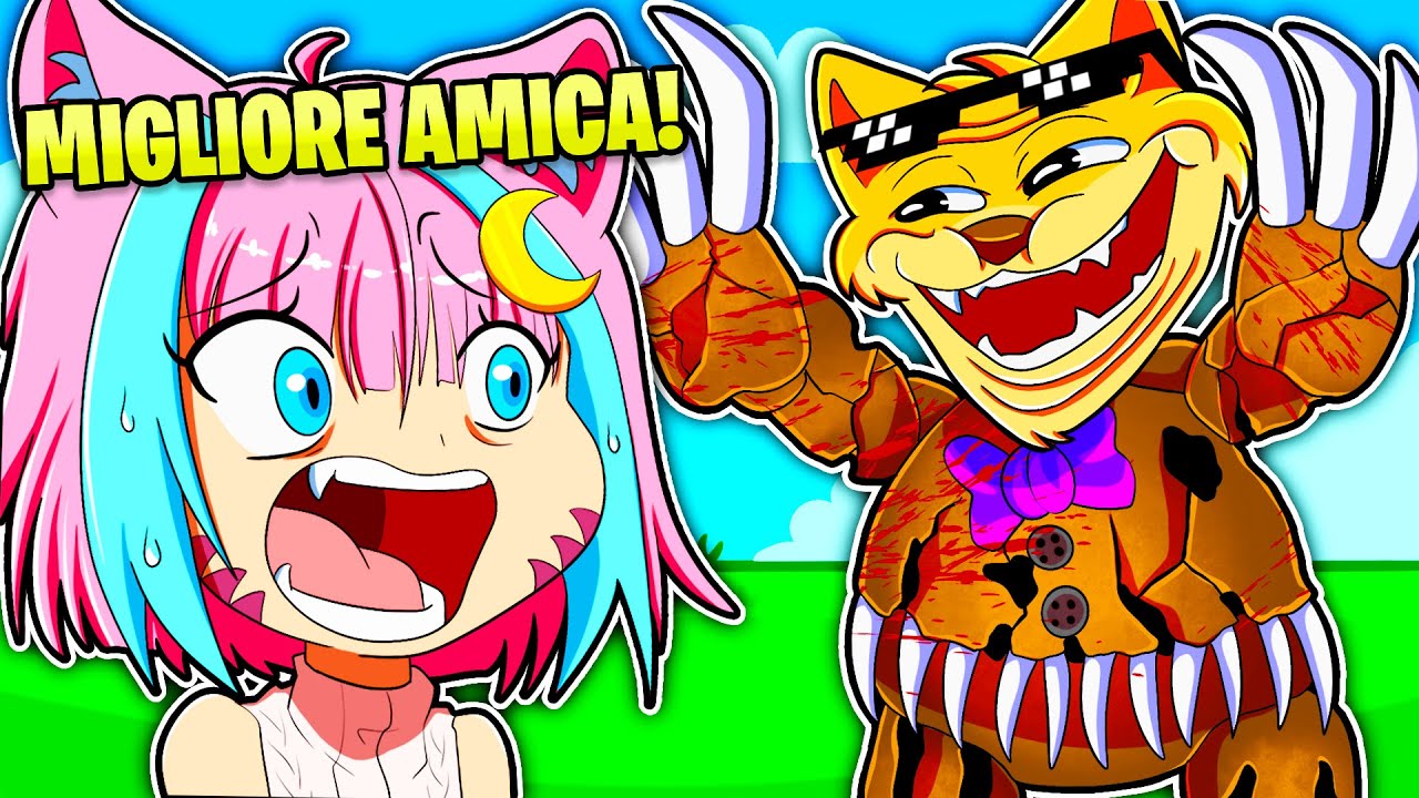 TROLLO LA MIA MIGLIORE AMICA SU GMOD CON GLI ANIMATRONICS DI FNAF GIGANTI! L'HO FATTA IMPAZZIRE!