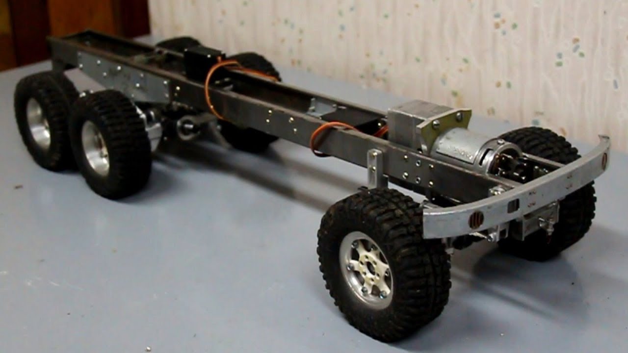 Самодельная ходовая часть КразА. Радиоуправляемый Краз "ПРОХОДИМЕЦ ...