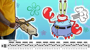 I Transcribed the "Mr. Krabs Walking" Sound Effect