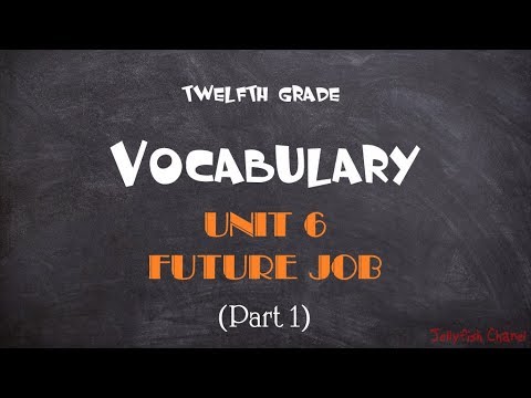 Video Học tốt tiếng Anh lớp 12 - Unit 6 Future job - Part 1 - youtube